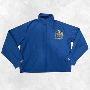 Vintage Blue Betty Boop Mock Collar Jacket